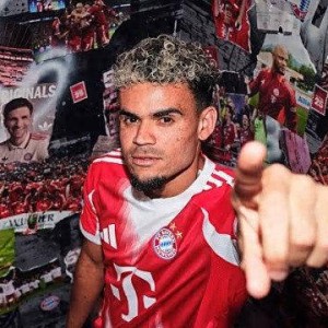 拜仁慕尼黑宣布签约哥伦比亚边锋迪亚斯，转会总价7500万欧元